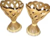 Coconut Flakes Flower Vas High Quality Natural Home Decorate Handmade Product