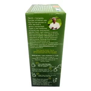 Dilmah Pure Green Tea-20 Individually Wrapped Tea Bags