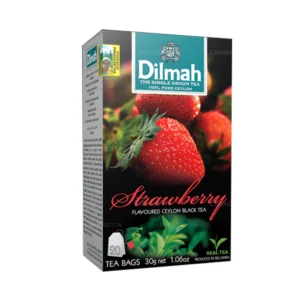 Dilmah EFT Strawberry Black Tea-20 Individually Wrapped Tea Bags - Image 4