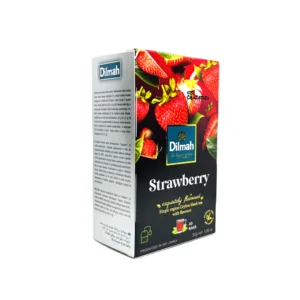 Dilmah EFT Strawberry Black Tea-20 Individually Wrapped Tea Bags - Image 5