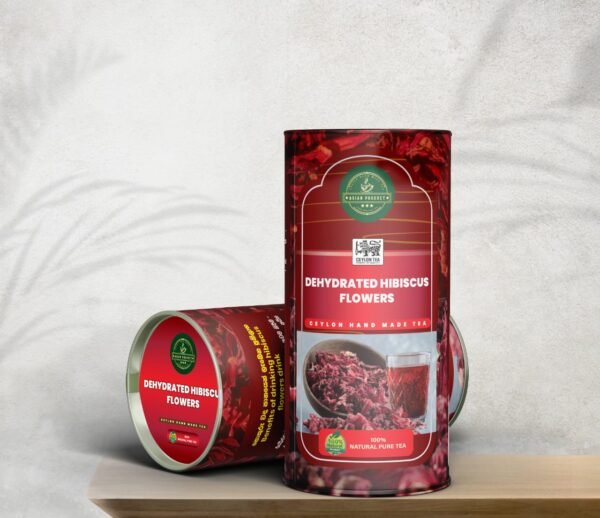 Premium Hibiscus Tea - Exquisite Floral Infusion | Vitamin-C Rich & Refreshing | Caffeine Free | Dried PURE Hibiscus - 25 Tea Bags