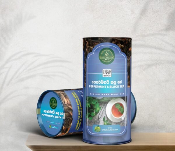 Mint Ceylon Black Tea- 25 Individually Wrapped Tea Bags