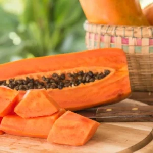 Dehydrated Papaya (Carica papaya)