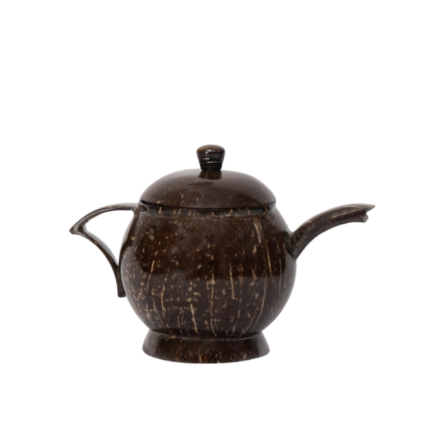 Coconut Shell Tea Pot