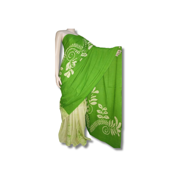 Hand Made Batik Saree New Collection