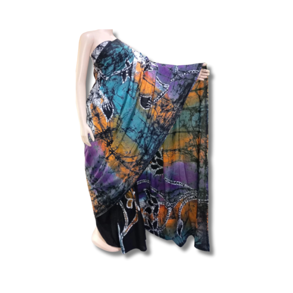 Bathik Saree - Colors Not Change