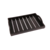 Sturdy rectangular wooden butlers tray with slatted base