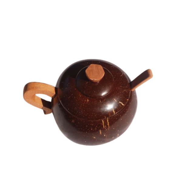 Coconut Container Shell Handmade Salt Spoon Natural Eco Friendly Bowl Organic - Image 2