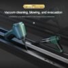 A Three In One Wireless Vacuum Cleaner With A High Power, Which Can Be Used For Suction, Air Extraction, And Blowing, Both In The Car And At Home. It Has An Extended Battery Life, Can Absorb Dust, Debris, Pet Hair, Air Extraction, And Dust Blowing, And Comes With Various Accessories. It Can Be Used Immediately After Purchase - Image 2