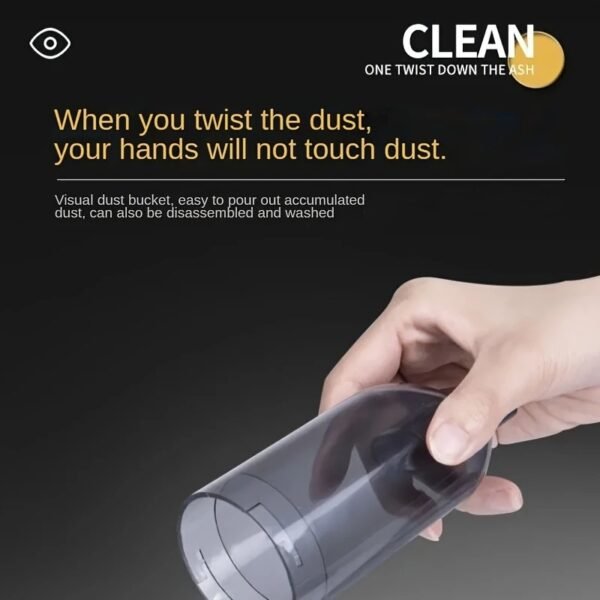 A Three In One Wireless Vacuum Cleaner With A High Power, Which Can Be Used For Suction, Air Extraction, And Blowing, Both In The Car And At Home. It Has An Extended Battery Life, Can Absorb Dust, Debris, Pet Hair, Air Extraction, And Dust Blowing, And Comes With Various Accessories. It Can Be Used Immediately After Purchase - Image 4