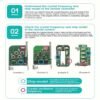 1pcs 433.92 MHZ Garage Door Remote Control 4-Button Remote Control 4-Way Universal Replacement Remote Control Small Tool Car Home Garage Door Roller Door Opener - Image 6