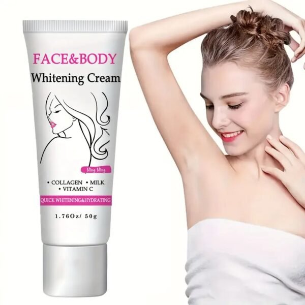Face And Body Brightening Cream - Tone up Cream, Face & Body Makeup, Suitable for Face, Neck, Armpits, Joints And Other Parts, Mild Texture, Brightening And Moisturizing at The Same Time, Suitable for Men And Women, 50G/1.76Oz