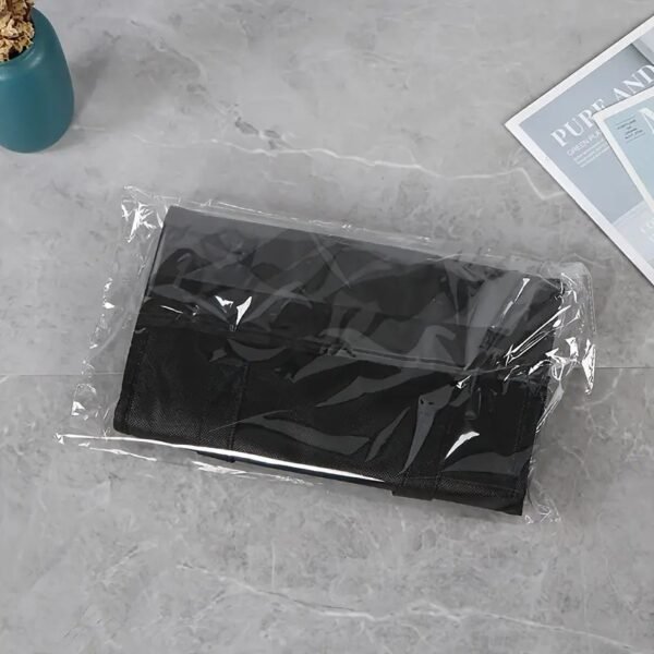 8-Can Capacity Insulated Lunch Bag, Non-Woven Material, Square Leakproof Cooler Tote for Outdoor Picnic And Travel, Thermal Preservation Cooler Bag with Hand Wash Care Non-Food Contact - Image 5