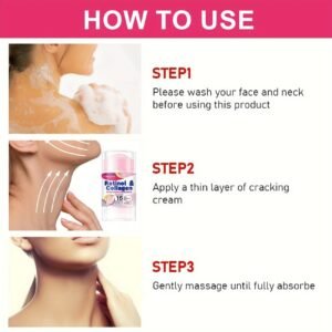 Retinol & Collagen Neck Firming Stick: Facial Moisturizer with Retinol & Collagen Complex, 5% - Double Chin Reducer - Day & Night Cream - Firming, Hydrating Face Cream, 40g/1.41oz
