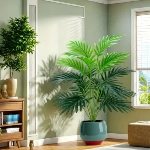 Artificial Tropical Rainforest Green Palm Tree