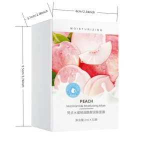 Peach Sleep Facial Mask