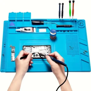 High-Density Silicone Electronics Soldering Mat
