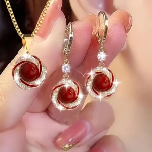 Necklace Earrings Set