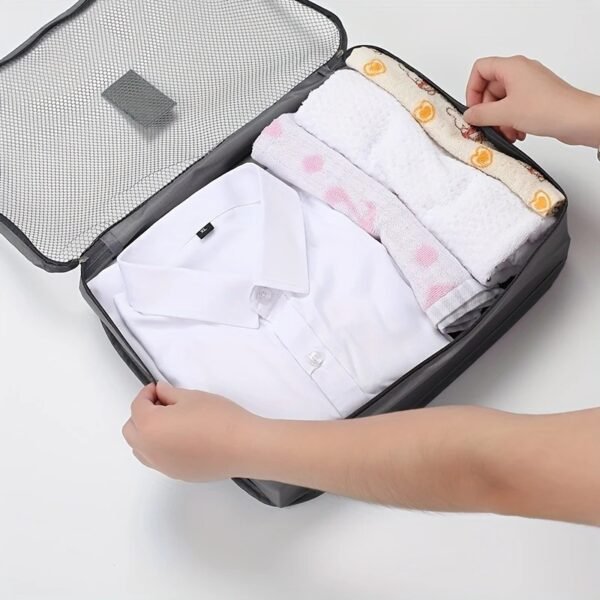 Travel Storage Set of 6 - Versatile Organizer for Cosmetics, Clothes, Toiletries & More - Image 4