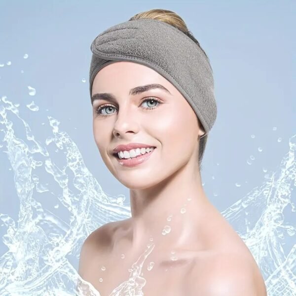Double-sided Terrycloth Cloth Ant Cloth Hair Tie for Washing Face and Removing Makeup, Women's Hairband for Sports and Yoga