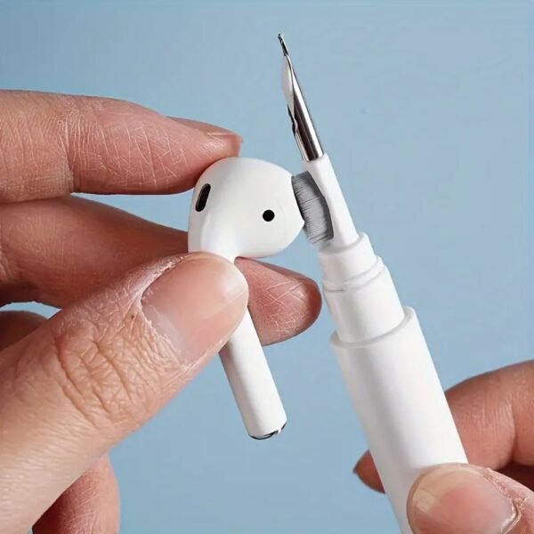 3-in-1 Wireless Earphone Cleaning Kit for AirPods & AirPods Pro - Durable, Multi-Tool Design with Precision Brush, Ideal for Digital Devices and Jewelry Accessories, Earphone Cleaning Tool|Sleek Design|Durable Construction