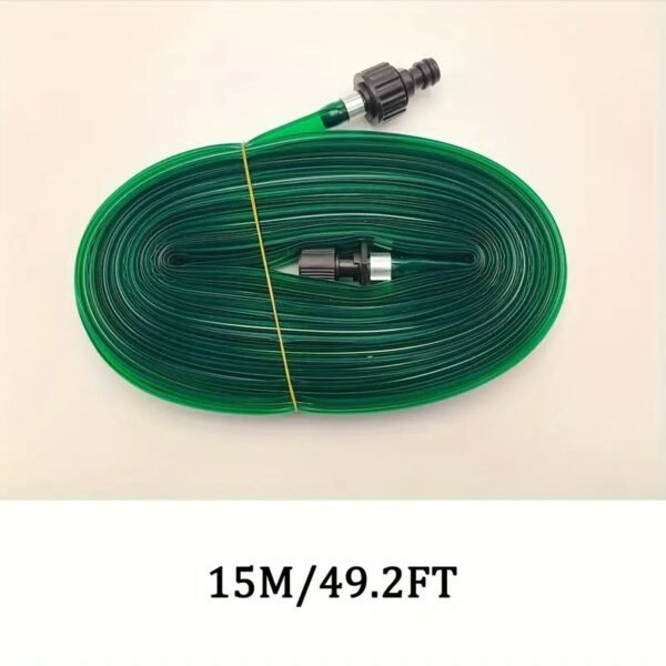 1pc Soaker Hose Flat Flexible Garden Lawn Sprinkler Drip Irrigation Hose, Sprinkler Hose, Automatic Agriculture Irrigation, Water Hose Perfect For Garden Flowers Beds - Image 10