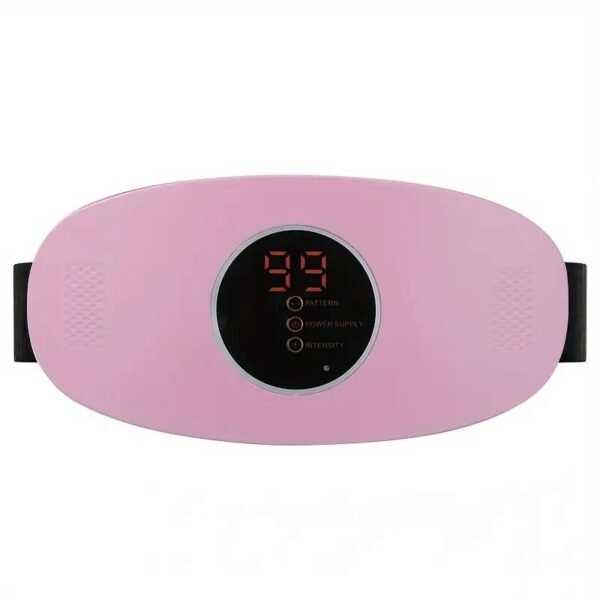 Rechargeable Waist Massager with Vibration - Includes Elastic Belt, USB Charging - Image 6