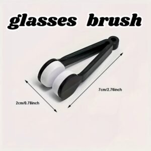 1pc Eyeglasses Cleaning Brush Portable Multifunctional Glasses Sunglasses Microfiber Sun Glasses Wipe Cleaner Tool Accessories