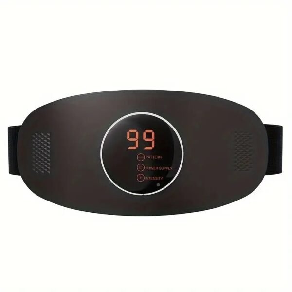 Rechargeable Waist Massager with Vibration - Includes Elastic Belt, USB Charging - Image 4