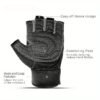 Stay Protected & Comfortable: Half-Finger Fitness Gloves for Men & Women - Breathable Sunshade Sports Gloves for Outdoor Activities! - Image 5