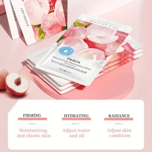 Peach Sleep Facial Mask
