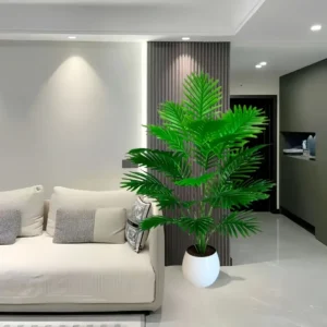 Artificial Tropical Rainforest Green Palm Tree
