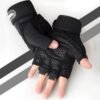 Stay Protected & Comfortable: Half-Finger Fitness Gloves for Men & Women - Breathable Sunshade Sports Gloves for Outdoor Activities! - Image 2