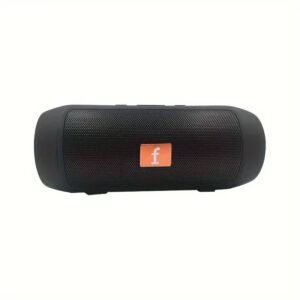 Portable Wireless Speakers with Surging Sound Effect - Orange & Black, Rechargeable Lithium Battery, USB Charging, Stereo Bass Boost, Ideal for Smartphones/Tablets, Outdoor Entertainment | Vibrant Sound Quality | Durable Build, Outdoor Sound System - Image 11
