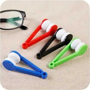 1pc Eyeglasses Cleaning Brush Portable Multifunctional Glasses Sunglasses Microfiber Sun Glasses Wipe Cleaner Tool Accessories