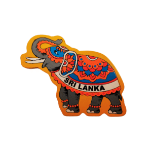 Sri Lanka Traditional Kandy Elephant Fridge Magnet - Free Shipping