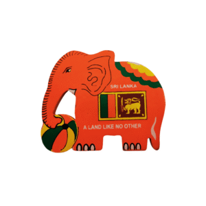 Sri Lanka Traditional Kandy Elephant Fridge Magnet - Free Shipping