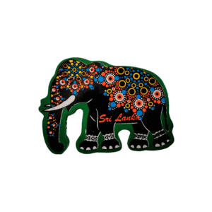Sri Lanka Traditional Kandy Elephant Fridge Magnet - Free Shipping