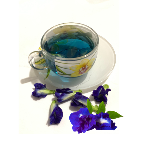dehydrated Butterfly Pea flowers