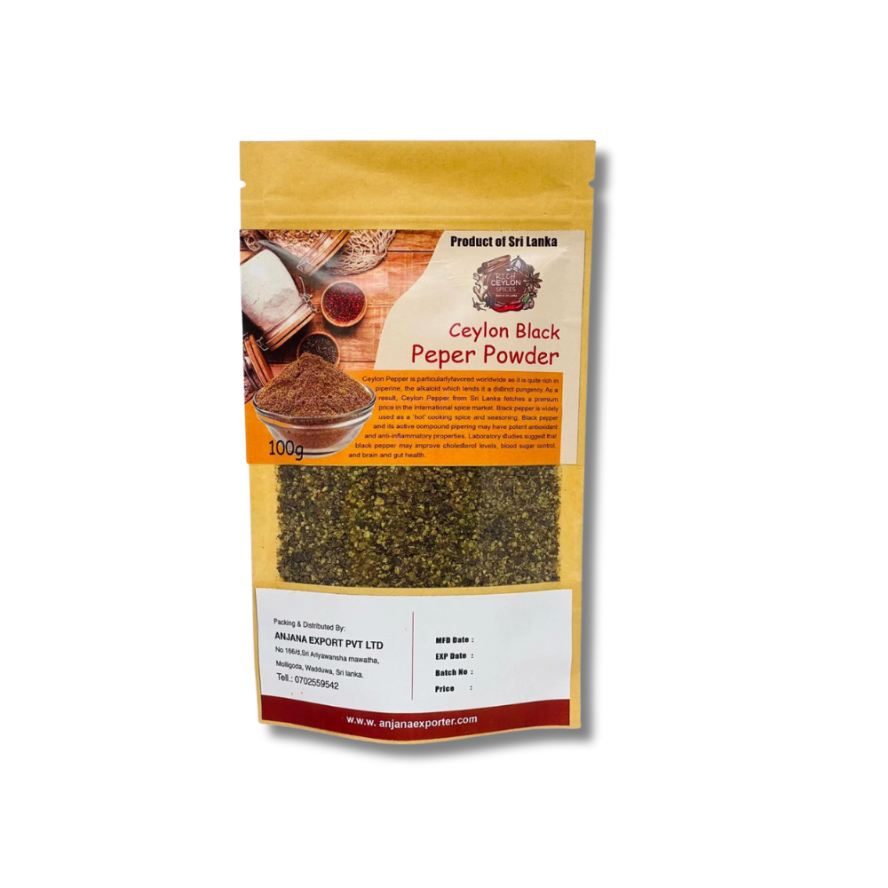 Ceylon Black Pepper Powder
